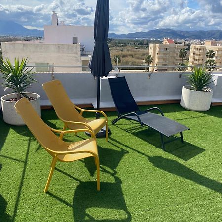 Apartamento A 100 Metros De La Playa Con Grande Terraza Y Vistas Al Mar Daimús Extérieur photo