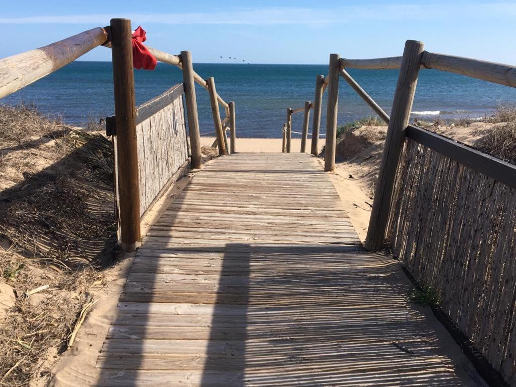 Apartamento A 100 Metros De La Playa Con Grande Terraza Y Vistas Al Mar Daimús Extérieur photo