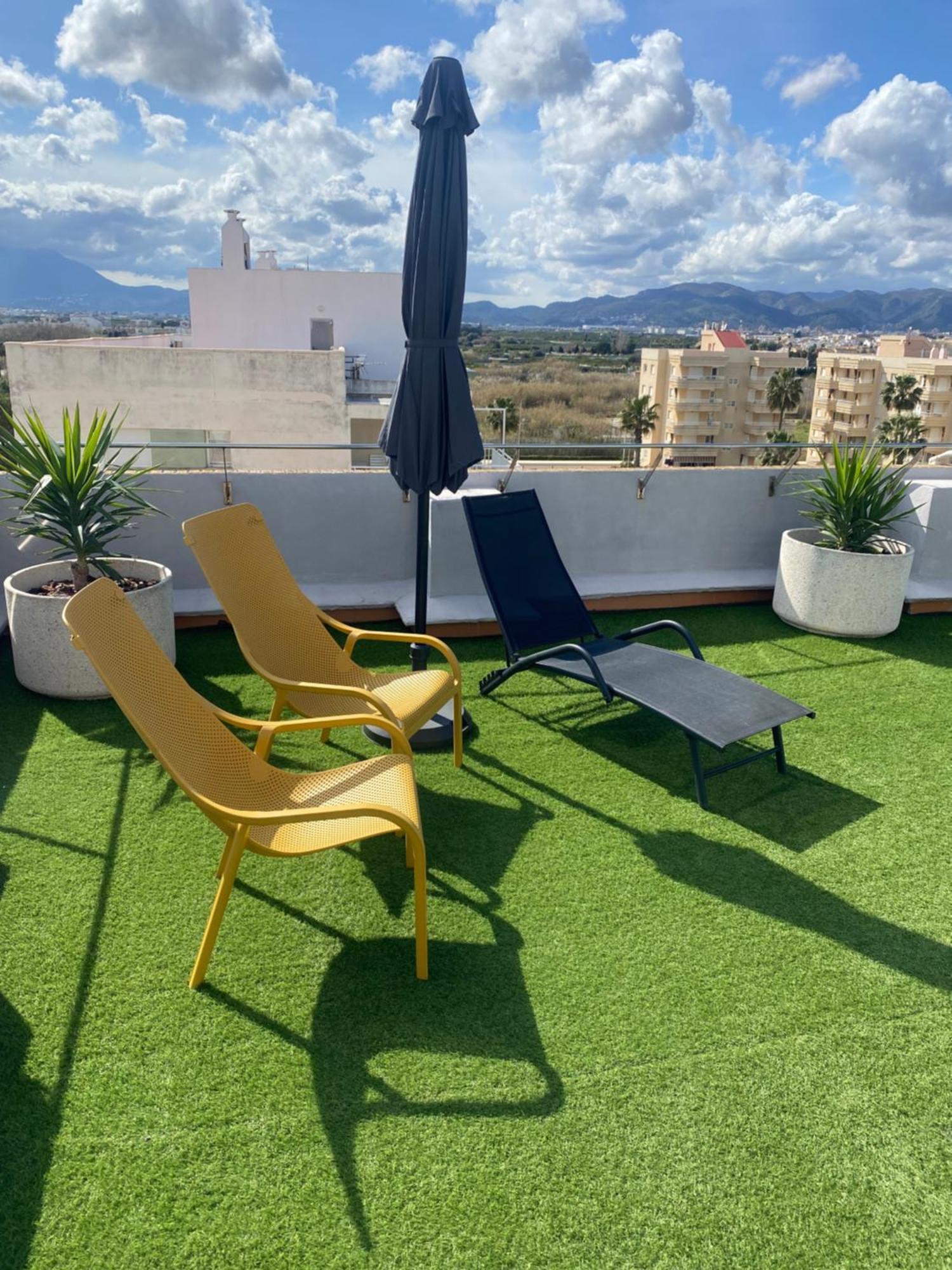 Apartamento A 100 Metros De La Playa Con Grande Terraza Y Vistas Al Mar Daimús Extérieur photo